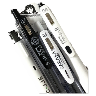 冲销量优惠装日本ZEBRA斑马笔JJ15中性笔黑笔cjj6考试刷题笔考试学生用0.5mm日系ins水笔按动笔高颜值速干笔