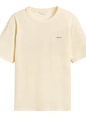 GANT/甘特男士纯棉圆领短袖T恤衫