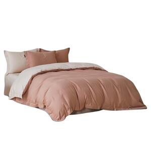 水星家纺60支长绒棉磨毛套件抑菌保暖四件