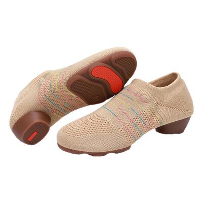 一脚蹬女飞织芭蕾舞古典舞