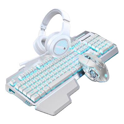 电竞有线键盘键鼠套装机械手感