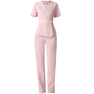 美容院工作服女高端美容院秋冬加厚养生会所美容美体护肤中心职业