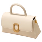 GXFMO高级感轻奢牛皮手提包包2026春季潮简约大气通勤斜挎小方包