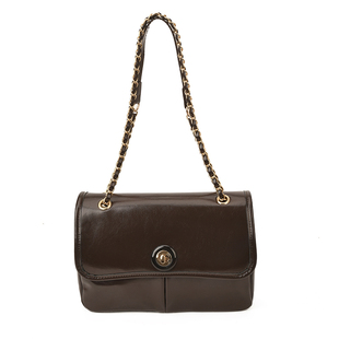 复古休闲时尚质感单肩包新款美拉德链条包秋冬简约通勤上班斜挎包