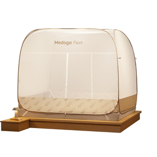 美朵嘉2026新款蒙古包蚊帐简约款家用免安装防蚊全罩式儿童卧室