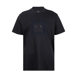 父亲节Armani Exchange阿玛尼男字母logo全棉短袖T恤男士XY推选