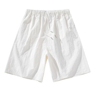 冰丝速干短裤潮牌运动五分裤