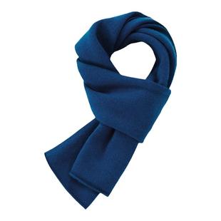 xinuosichou惜诺 康赛妮100%山羊绒围巾女冬季简约蓝色围脖可亲子