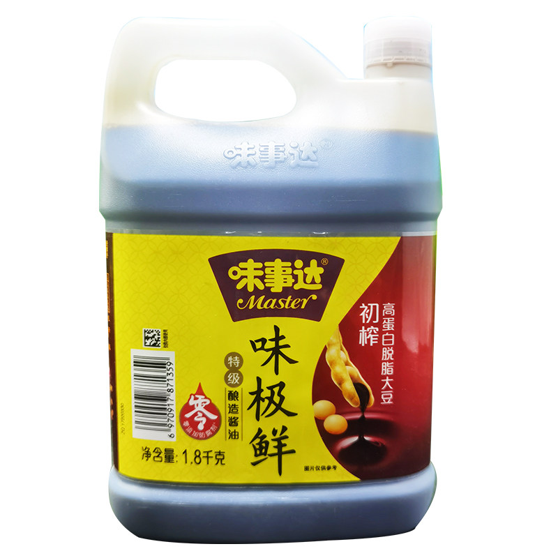 味事达味极鲜酱油1.8kg凉拌点蘸