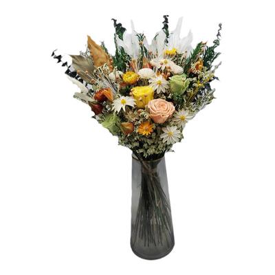 永生花玫瑰森系客厅装饰干花摆件