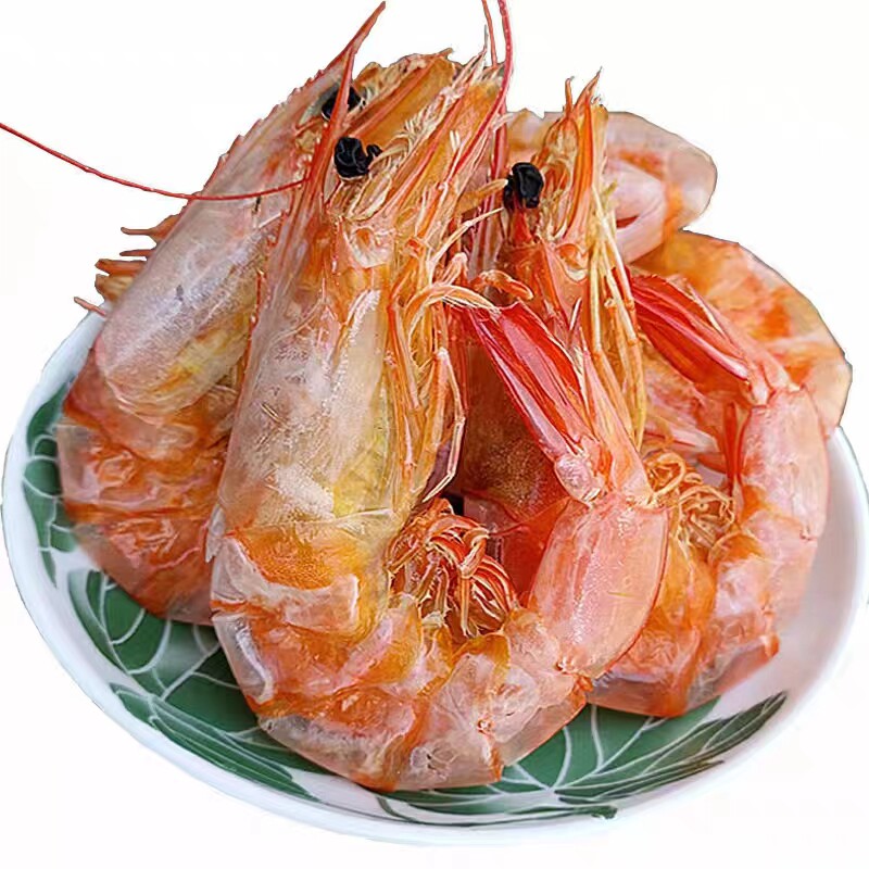 烤虾虾干即食大号250g炭烤干虾对虾海鲜零食干货大烤虾水产食物
