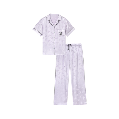 维密缎面月光绸家居服套装睡衣