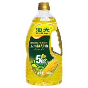 海天玉米小瓶油900ML烘培炒菜