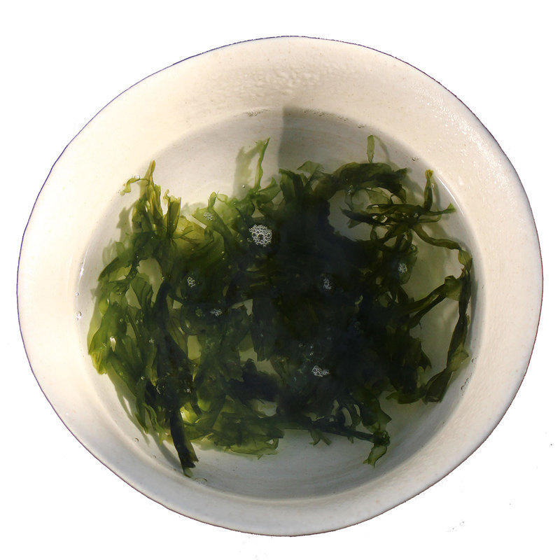 可以生吃的深海头水紫菜