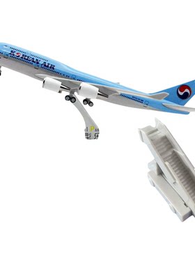 空客a380大韩30cm波音B747仿真飞机模型航天航空飞机模型航模包邮