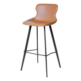 HEDUEN吧台椅酒吧厨房岛台椅子坐高55cm餐椅轻奢设计师高脚凳712