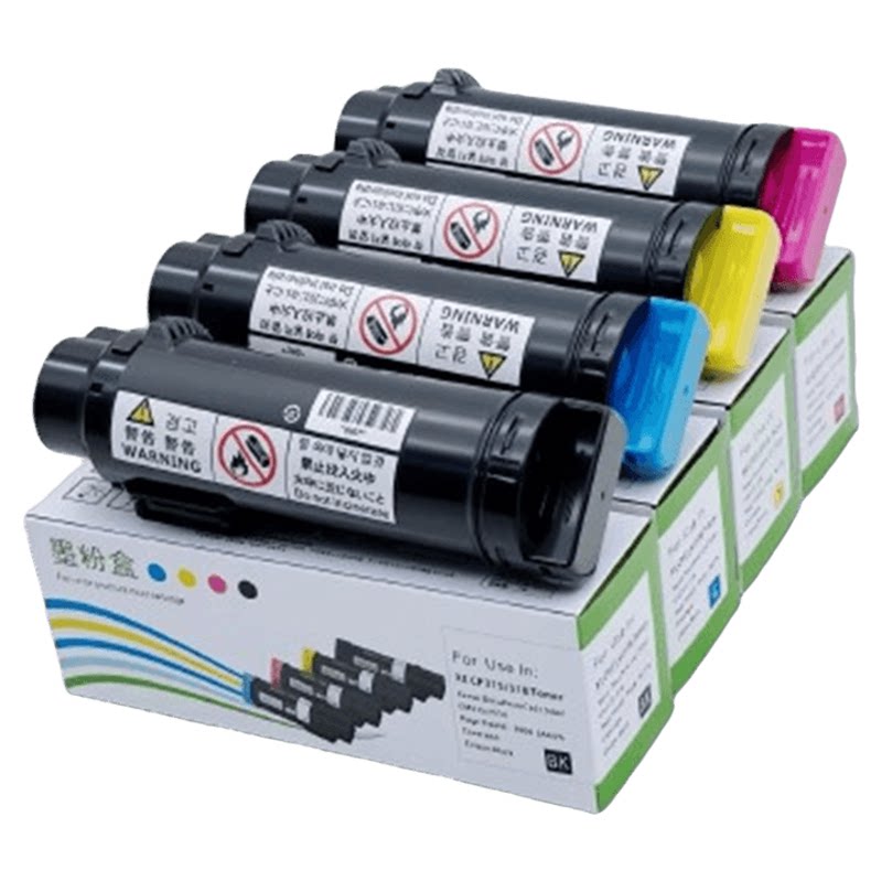 名芯适用富士施乐CP318粉盒cm318z墨粉cp315dw彩色打印机墨盒硒鼓cm315z碳粉cp318w粉筒DocuP