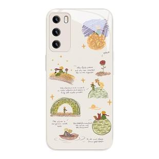 适用小王子小米17手机壳opporeno14简约viovx100pro个性iqoo12/11/10玫瑰13小清新k12涂画s19新款findx7玻璃6