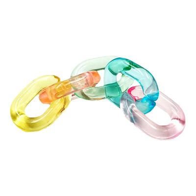 蜜袋鼯亚克力攀爬绳金丝熊玩具