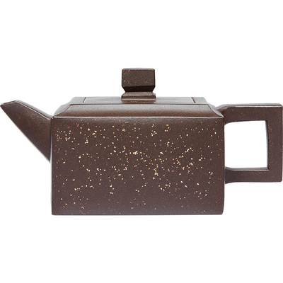 尊壶宜兴原矿老紫泥四方紫砂壶