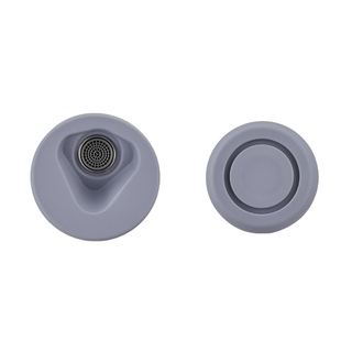 谈话室防撞软硅胶水龙头防撞洗手台隐藏式软包龙头延时按压洗手器