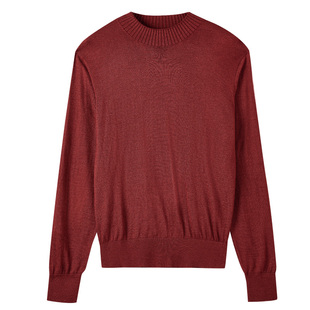 Acme cultum节日限定柞蚕丝半高领毛衣男女同款针织衫修身内搭冬