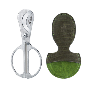 Lubinski鲁宾斯基雪茄剪刀 手握式大切口 不锈钢材质 非常锋利