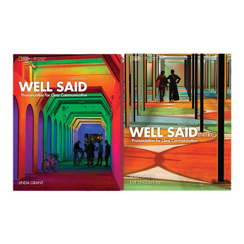 原版进口Well Said Intro with online Workbook 美国国家地理初级口语专项训练教材 雅思托福考试口语演讲提升专项教辅资料