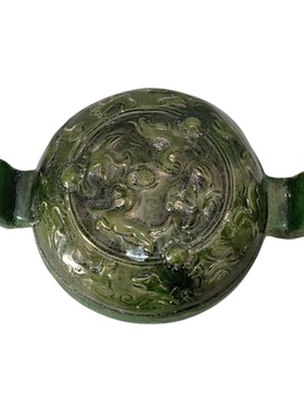 复古陶瓷艺术品三足鼎香炉摆件