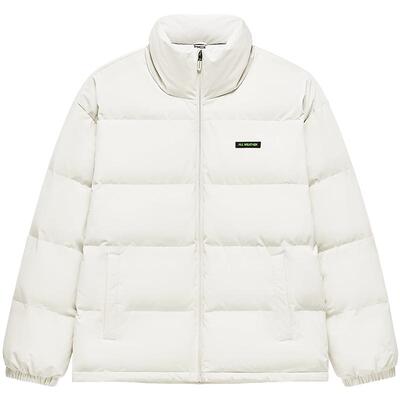 冬季羽绒服特步保暖立领