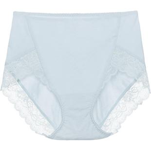3条179元|爱慕内裤女性感蕾丝棉底裆轻薄款透气纯色高低腰三角裤