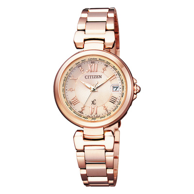 西铁城光动能电波表优雅时尚手表