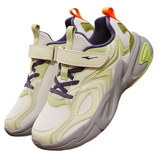 星耀2|鸿星尔克童鞋小童运动鞋冬季新款鞋子黑色加绒儿童休闲棉鞋