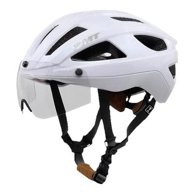 PMT骑行头盔磁吸风镜智能变色