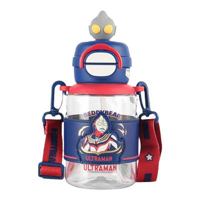 杯具熊儿童tritan双饮吸管杯