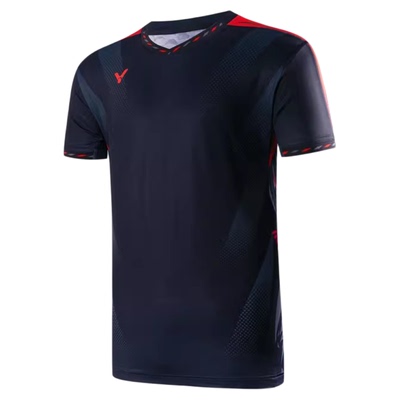 胜利羽毛球服李梓嘉同款速干短袖