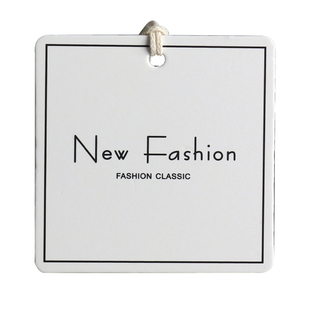 通用现货吊牌定制高档衣服标签挂牌订做网红风女装服装店吊卡定做