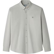 海澜之家纯棉外套款长袖休闲衬衫