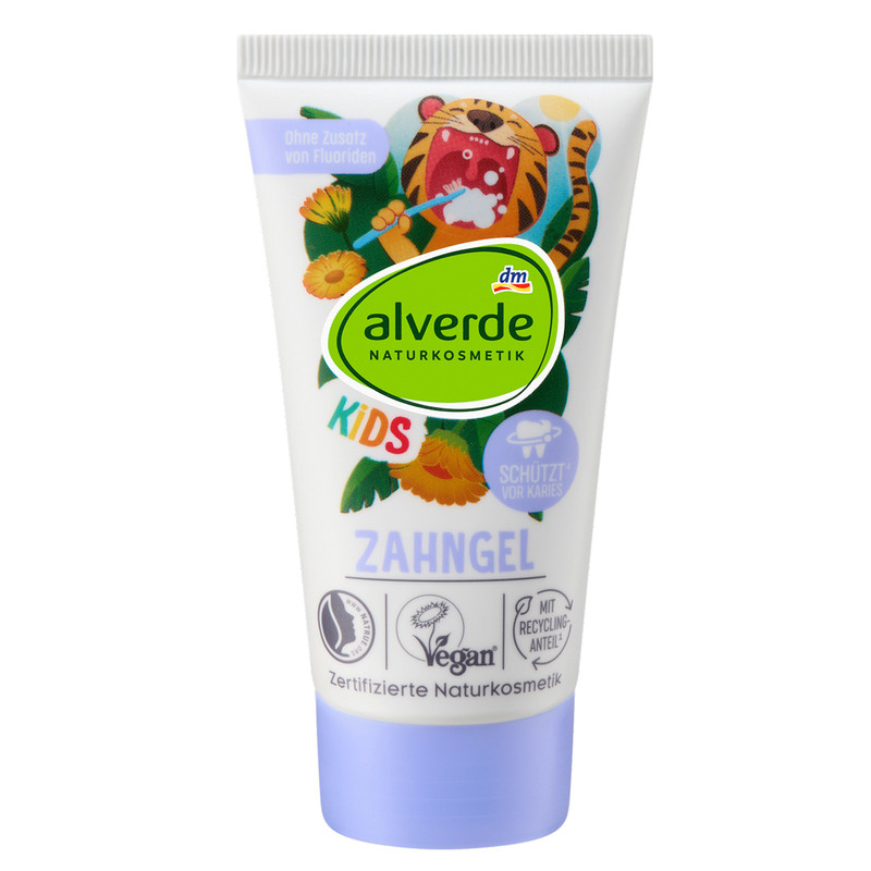 alverde艾薇德有机儿童凝胶牙膏