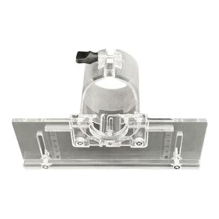 木工开合页槽模具修边机铰链开槽器开下沉位透明亚克力板靠尺模具