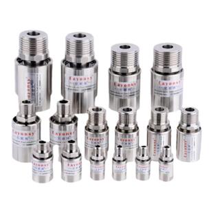 单路直通型旋转接头通气液侧孔型高速高压旋转机床设备使用可定制