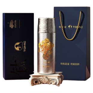 tomic特美刻纯钛保温杯2025年新款大容量钛杯泡茶水杯生日礼物