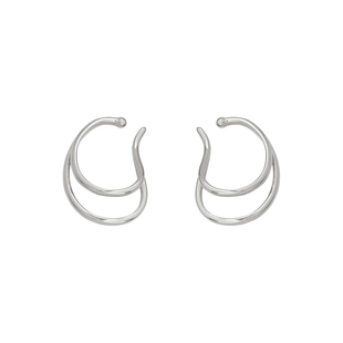 有爱可寻简约个性不对称设计无痛耳骨夹日常通勤百搭无耳洞耳挂饰