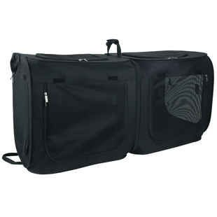 陪士奇车载猫窝车载狗笼狗窝猫坐车神器防毛防脏猫赛笼宠物车载笼