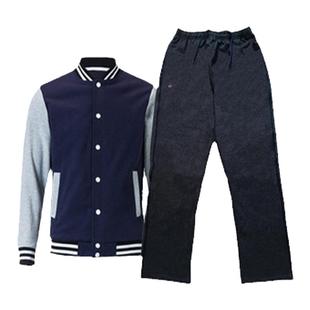 珠海校服中学生香洲区初中棉加绒冬装上衣韩版夹克棒球服加绒加厚