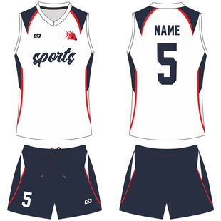 赛普狼2026新款排球服定制男女学生专业比赛训练团队球服印字球衣