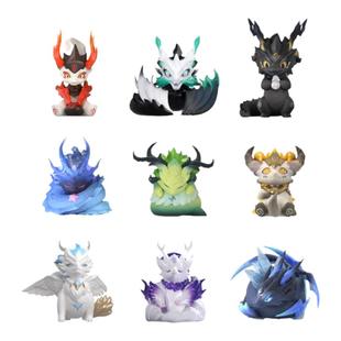 山海经之与龙派对盲盒上古神兽异兽手办山海管理局摆件雷烛龙应龙