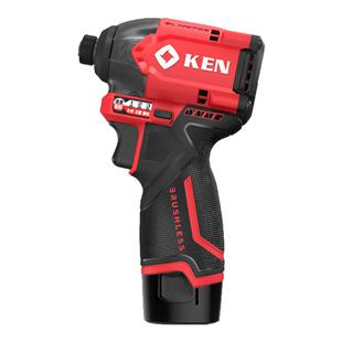 KEN锐奇无刷冲击起子机6712D电动螺丝刀充电多功能锂电工具12V