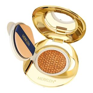 MERKLEN/麦尔卡伦珍珠亮颜养肤气垫遮瑕持久不脱妆粉底液气垫bb霜