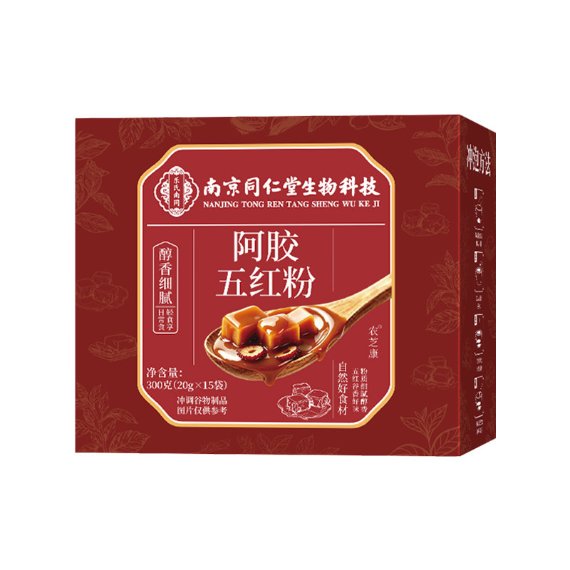 农芝康阿胶五红粉女性早餐代餐粉